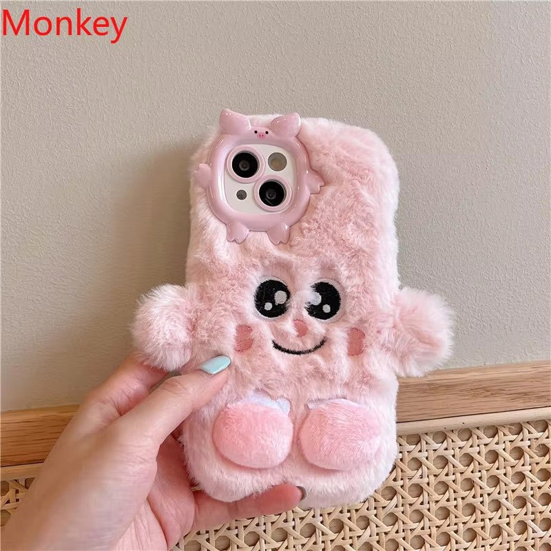 3D Cute Cartoon Funny Phone Case - The Cute Corner