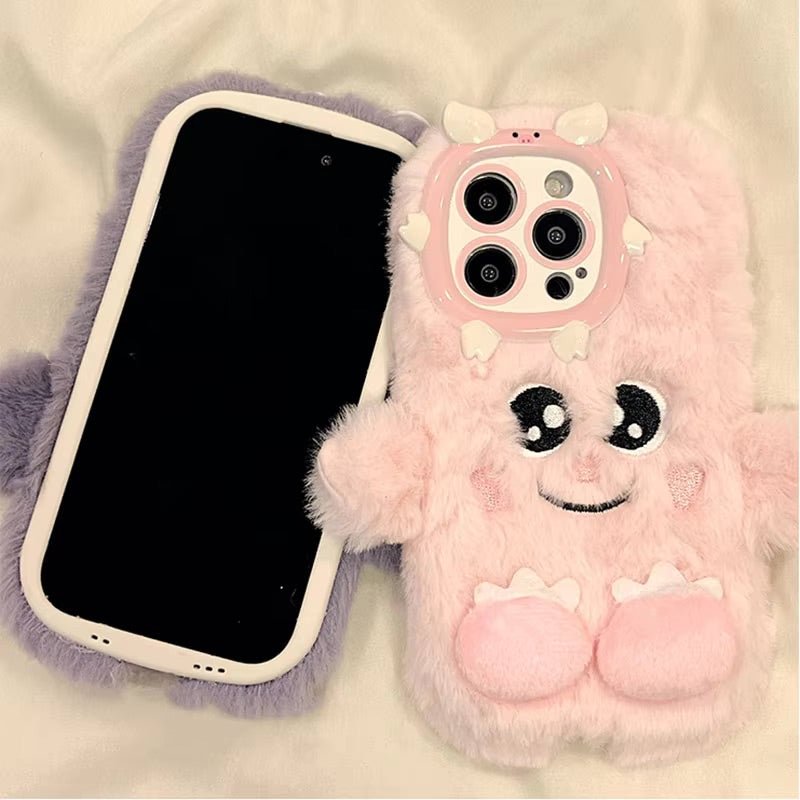 3D Cute Cartoon Funny Phone Case - The Cute Corner