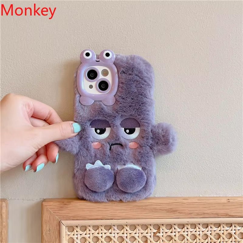 3D Cute Cartoon Funny Phone Case - The Cute Corner