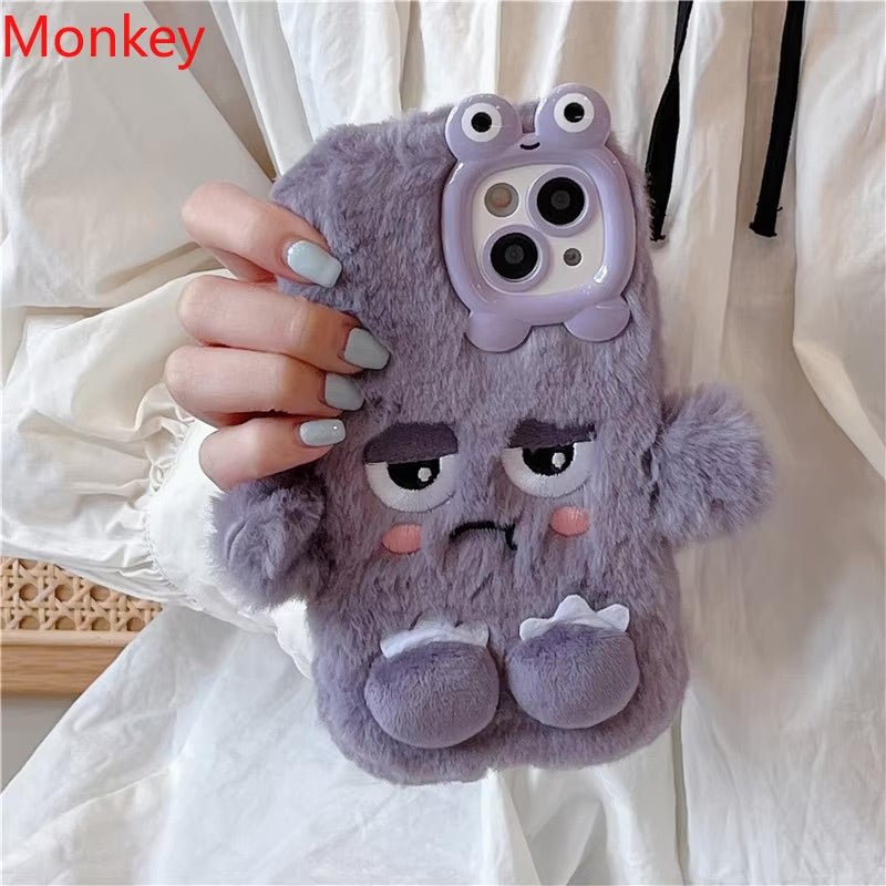 3D Cute Cartoon Funny Phone Case - The Cute Corner
