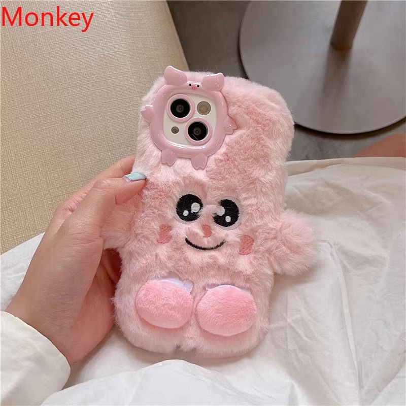3D Cute Cartoon Funny Phone Case - The Cute Corner