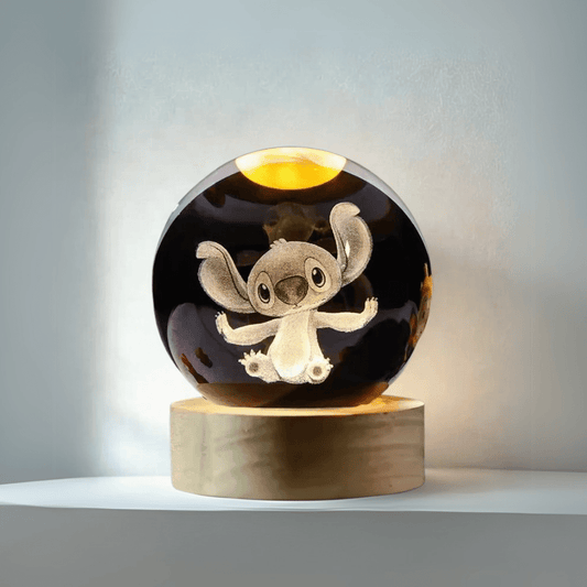 3D Stitch Crystal Ball - The Cute Corner