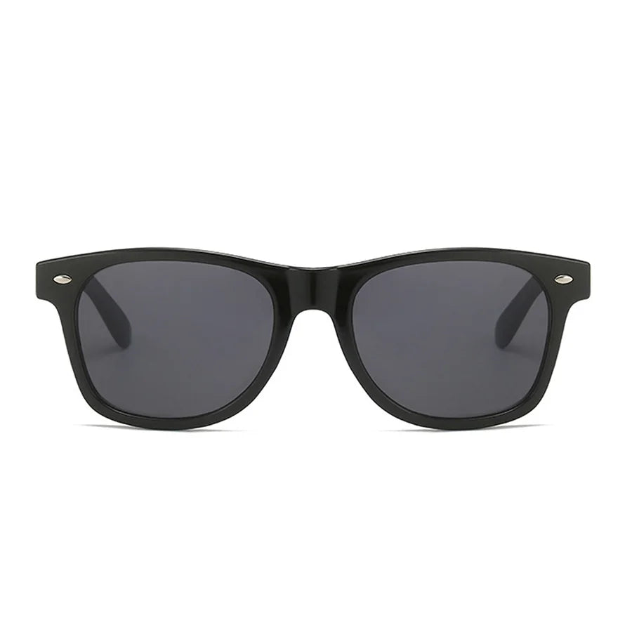 Fashion Rice Nail Square Frame Vintage Men'S Sunglasses Cool Holiday Daily Outdoor Accessories Glasses