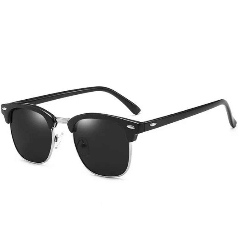 Classic UV Protection Summer Sunglasses for Men Oval Frame Driving Eyewear for Women