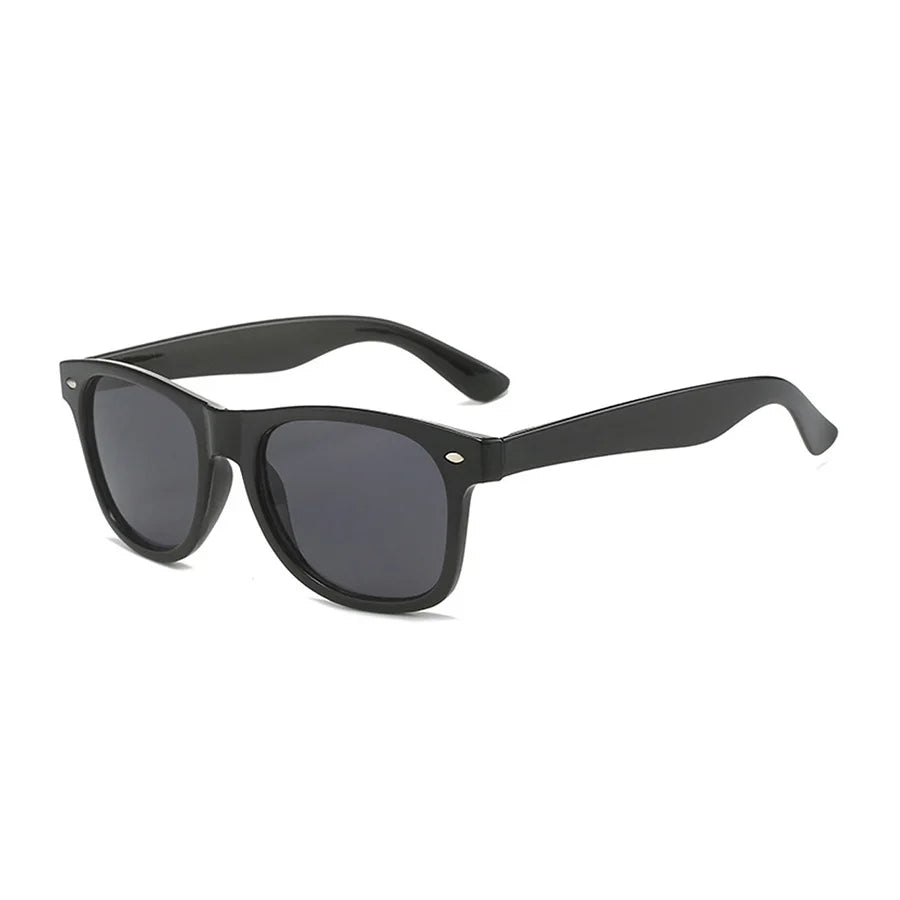 Fashion Rice Nail Square Frame Vintage Men'S Sunglasses Cool Holiday Daily Outdoor Accessories Glasses