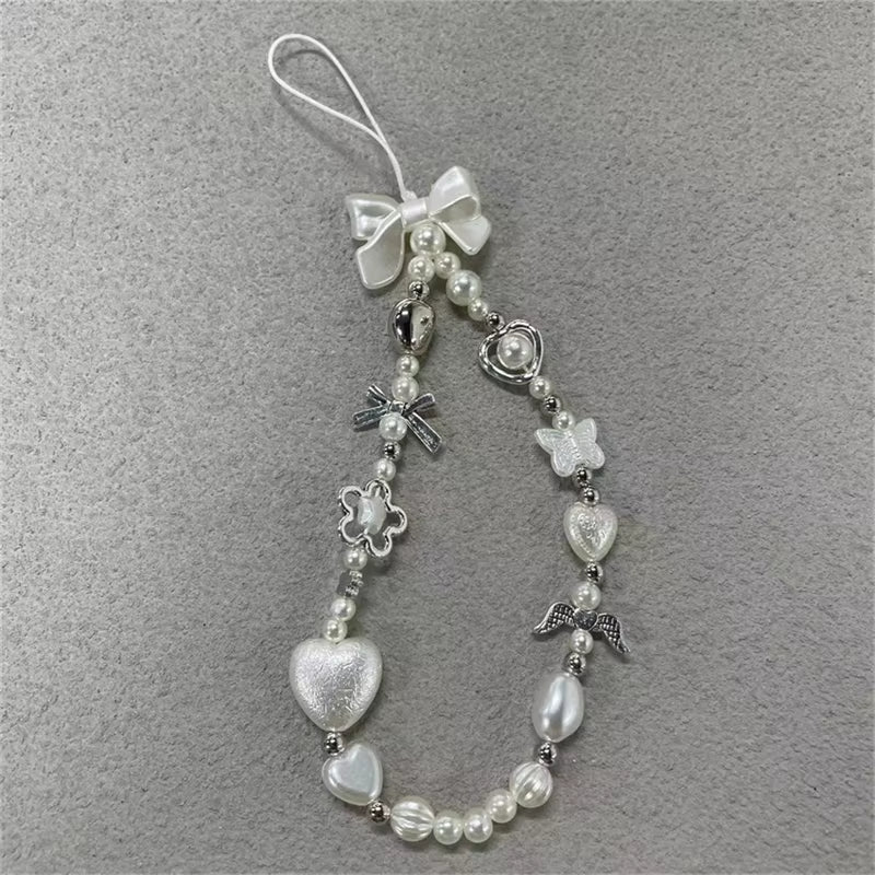 Beaded Phone Charm Lanyard - The Cute Corner
