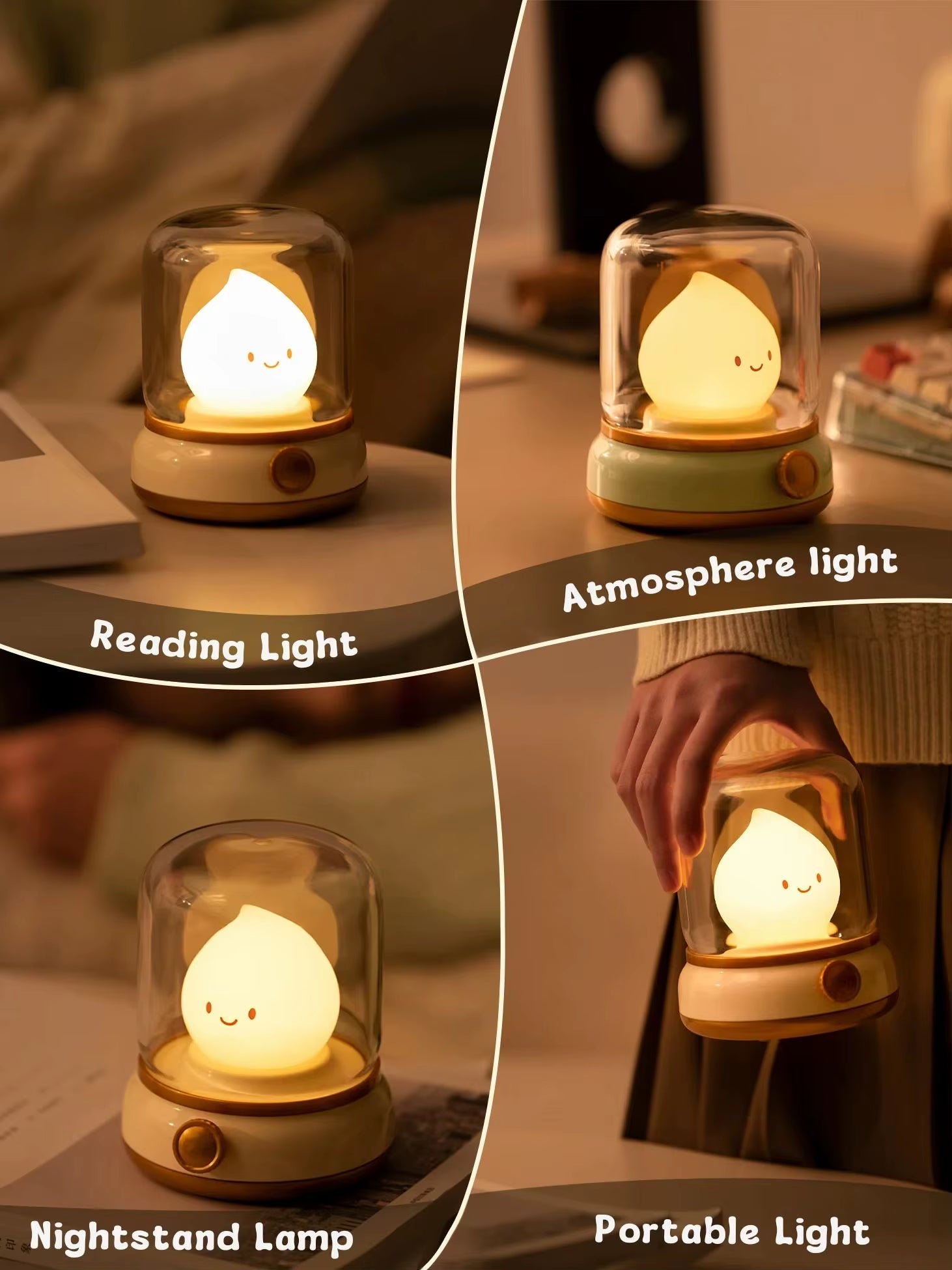 Chibi Flameless LED Night Light - The Cute Corner