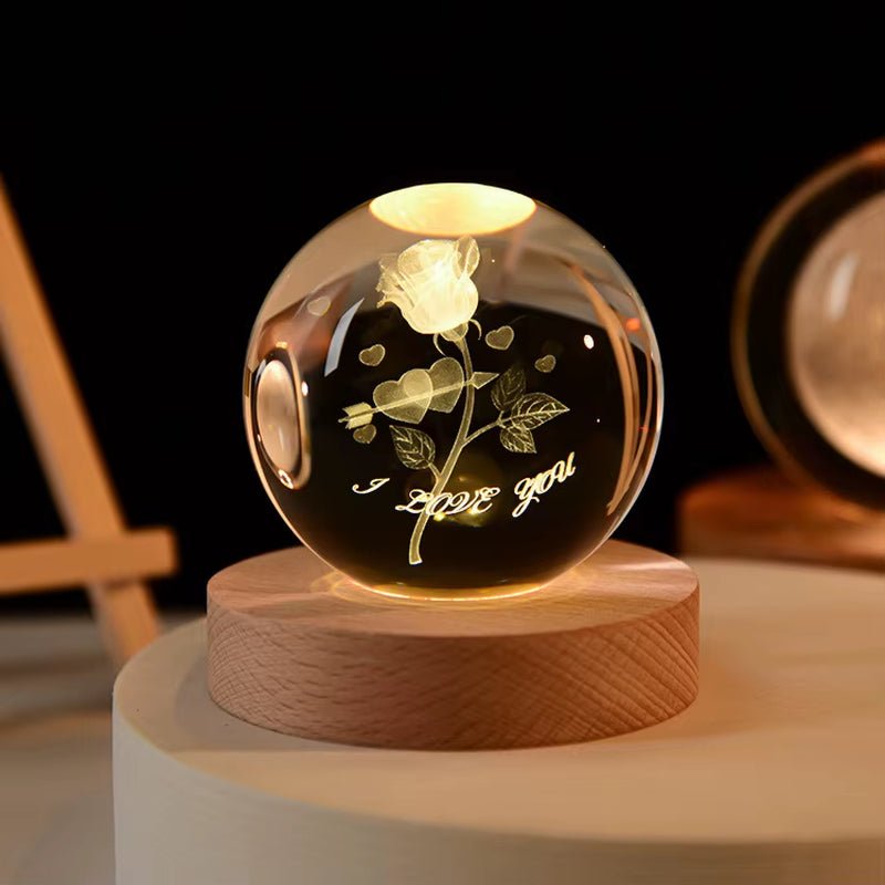 Crystal Ball Night Light - The Cute Corner