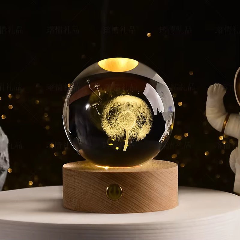 Crystal Ball Night Light - The Cute Corner