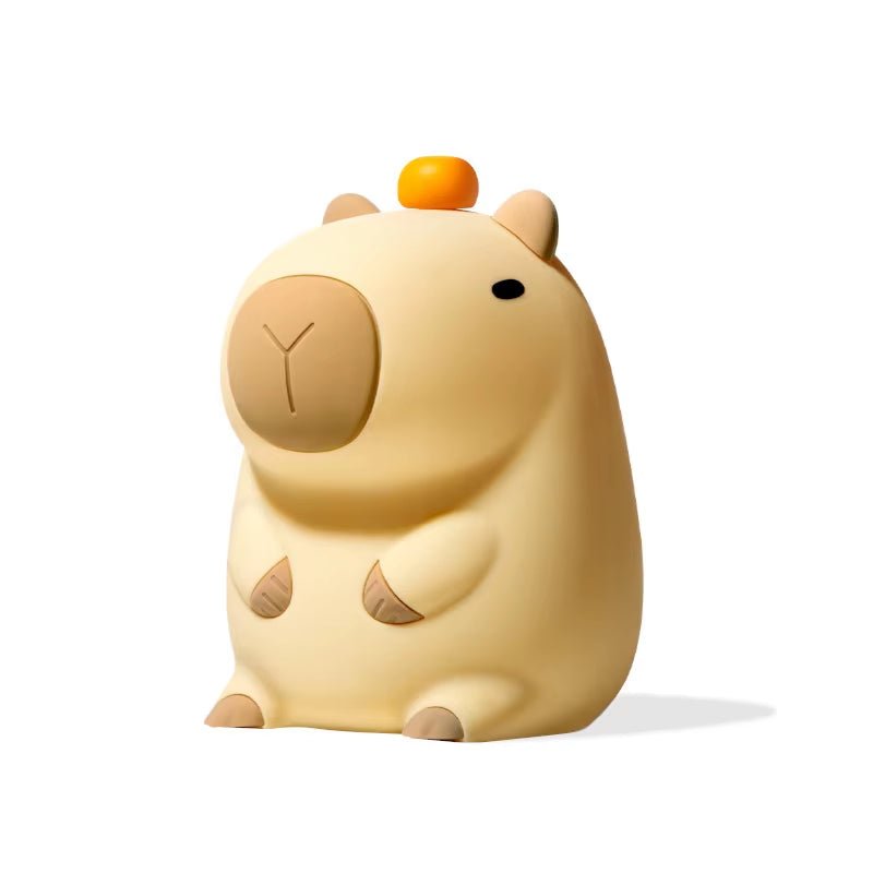 Cute Capybara Night Light, LED Squishy Novelty Animal Lamp, 2 Levels of Brightness Night Light for Kids, Fun Cartoon Kids Gift - The Cute Corner