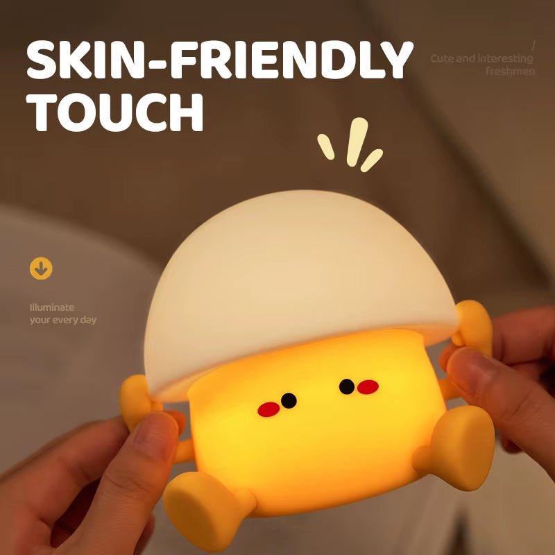 Cute Egg Yolk & Mushroom Night Light - The Cute Corner