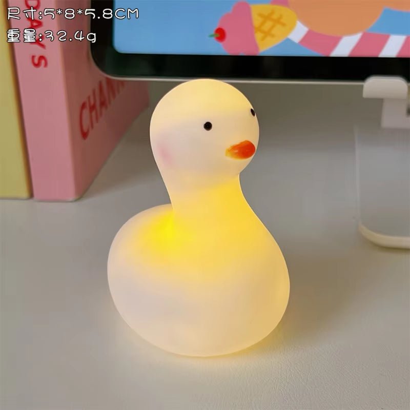 Cute Night Light Silicone Animal Duck - The Cute Corner