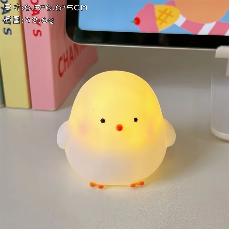 Cute Night Light Silicone Animal Duck - The Cute Corner