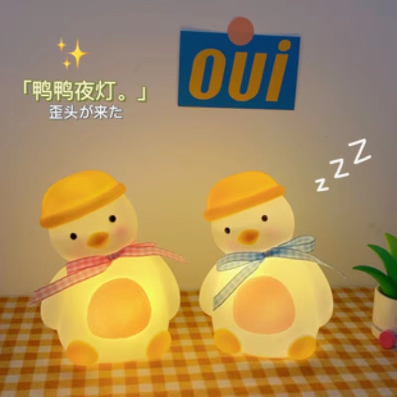 Cute Night Light Silicone Animal Duck - The Cute Corner