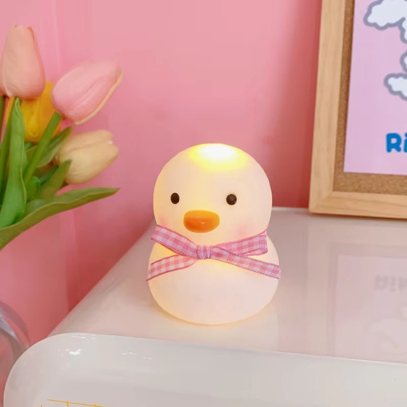 Cute Night Light Silicone Animal Duck - The Cute Corner