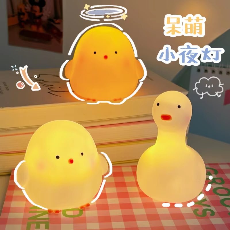 Cute Night Light Silicone Animal Duck - The Cute Corner