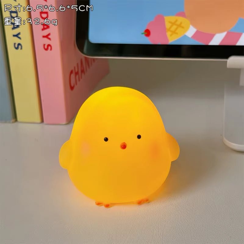 Cute Night Light Silicone Animal Duck - The Cute Corner
