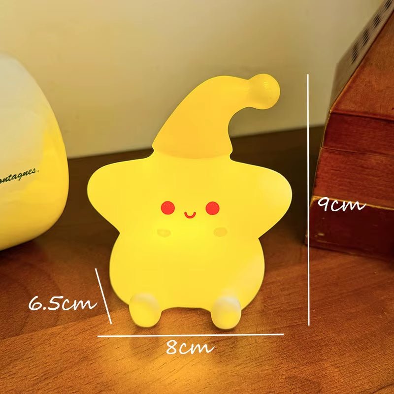Cute Star Silicone Night Light - The Cute Corner