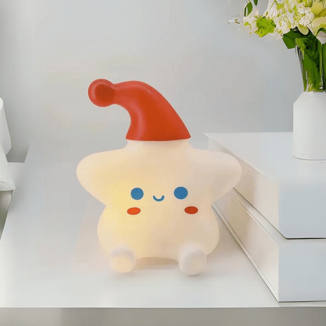 Cute Star Silicone Night Light - The Cute Corner