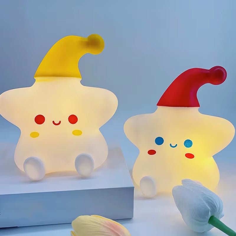Cute Star Silicone Night Light - The Cute Corner