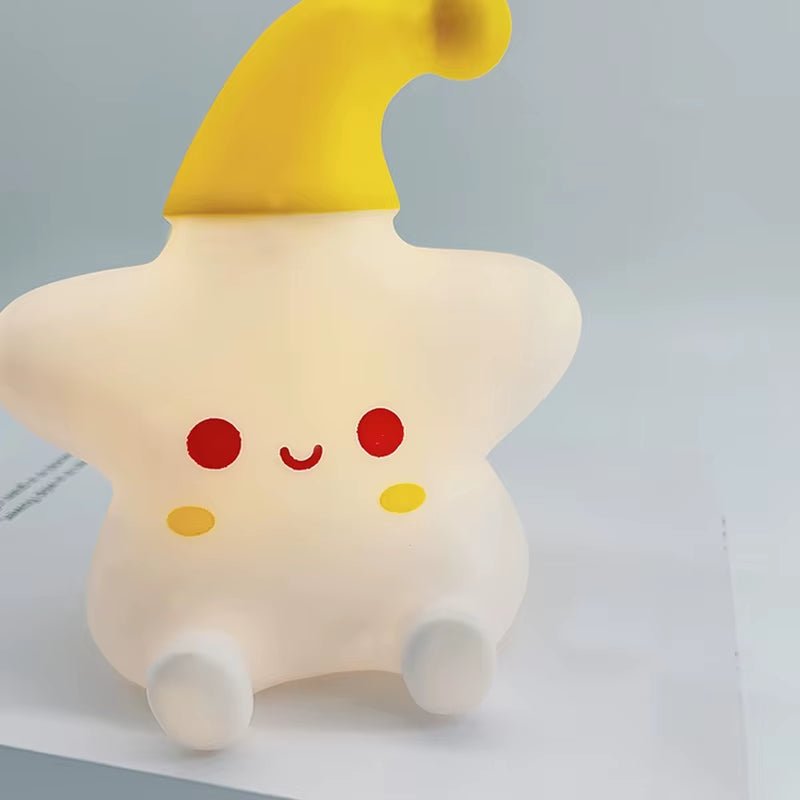 Cute Star Silicone Night Light - The Cute Corner