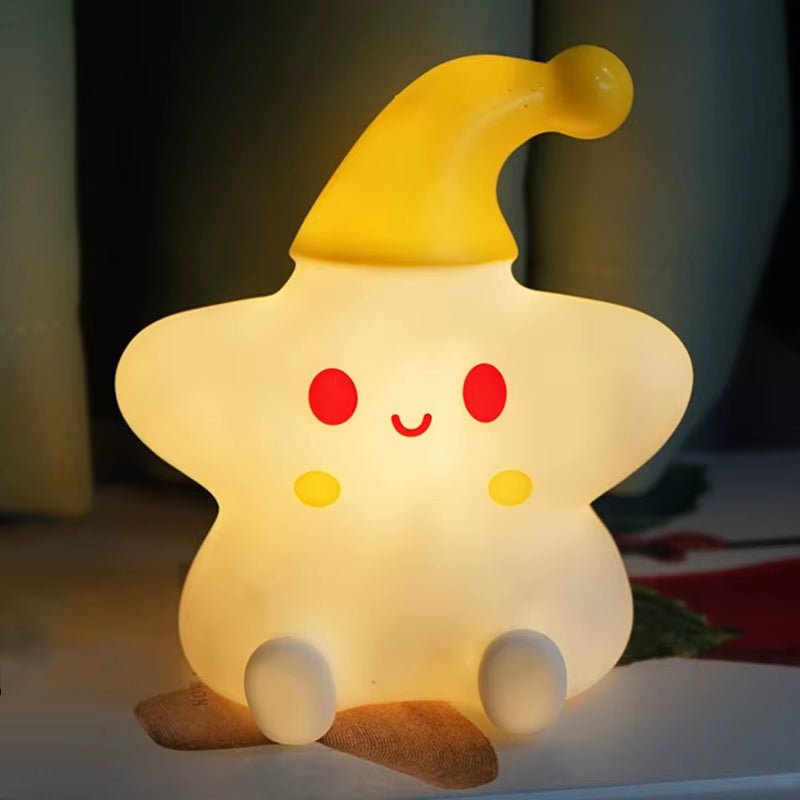 Cute Star Silicone Night Light - The Cute Corner
