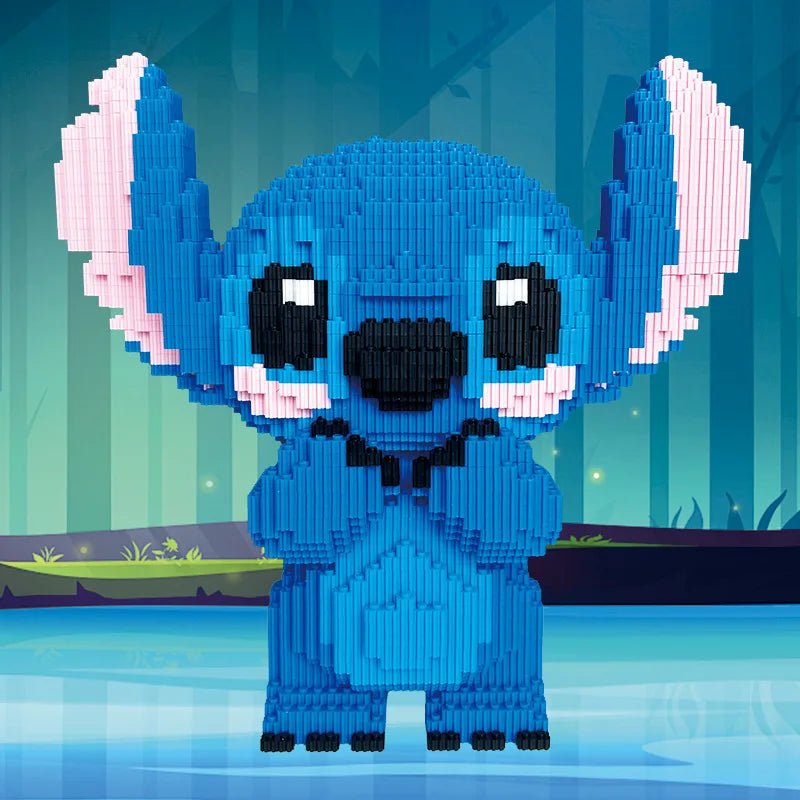 Cute Stitch 3D DIY Building Block Toy - The Cute Corner