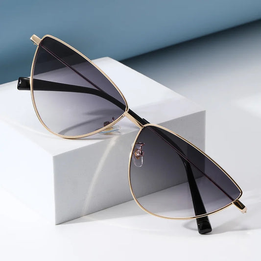 Cat Eye Shape Designer Sunglasses Woman New Fashion UV400 Protection Male Sun Glasses Driving Travelling Sunglass for Women