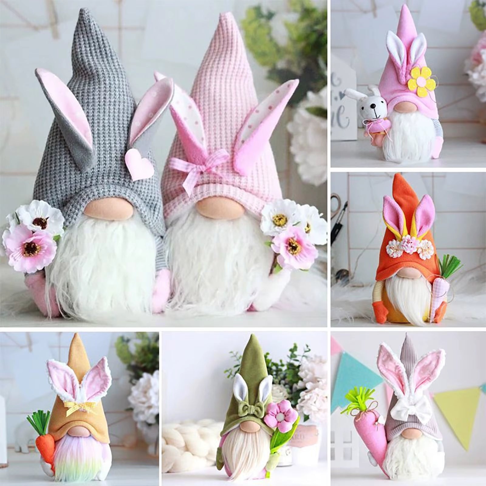 Handmade Spring Easter Gnomes - The Cute Corner