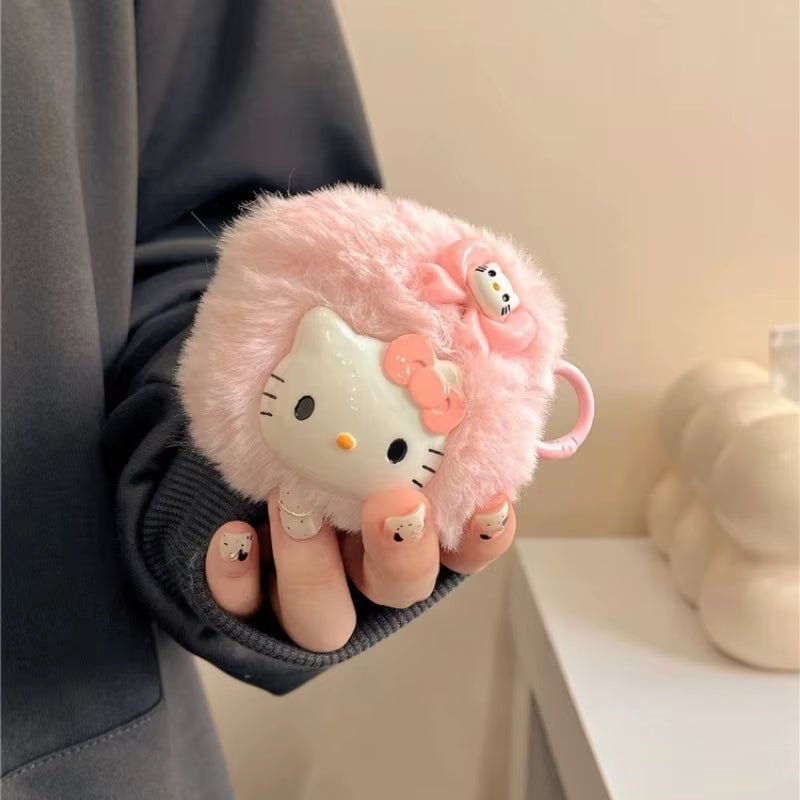 Hello Kitty Pink Plush Airpods Case - The Cute Corner