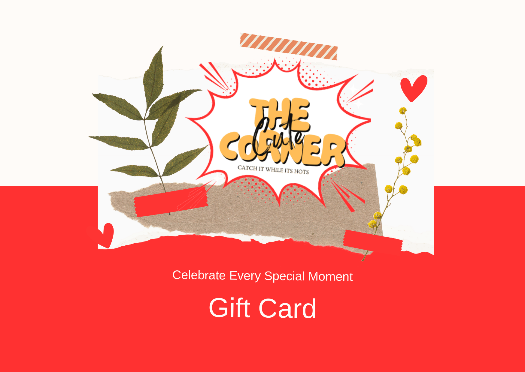 The Cute Corner Gift Card - The Cute Corner